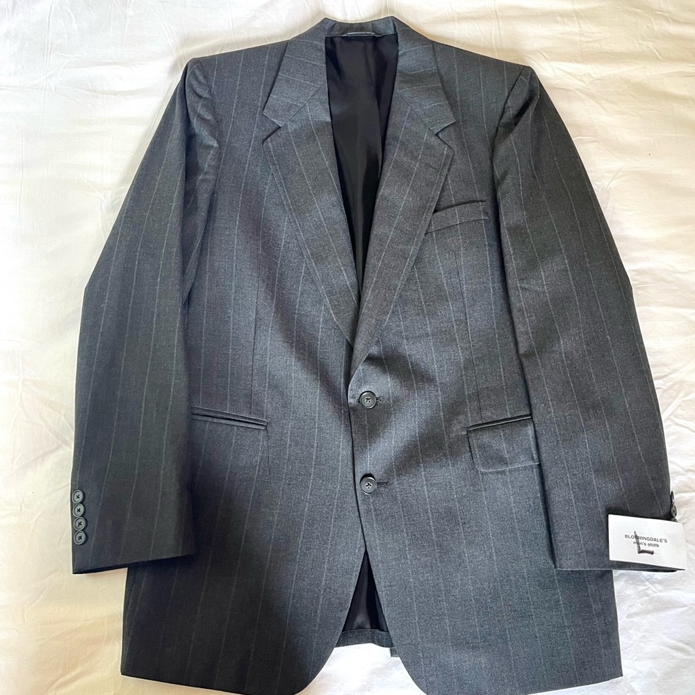 NWOT Vintage Halston Men’s Suit Jacket